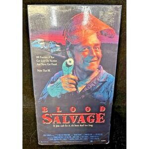 Blood Salvage VHS 1990 Screener Promo Tape Magnum Entertainment